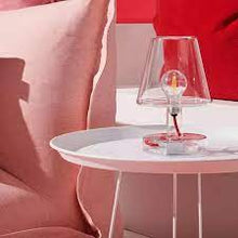 Cargar imagen en el visor de la galería, Lámpara sobremesa Transloetje transparente recargable - FALS0001