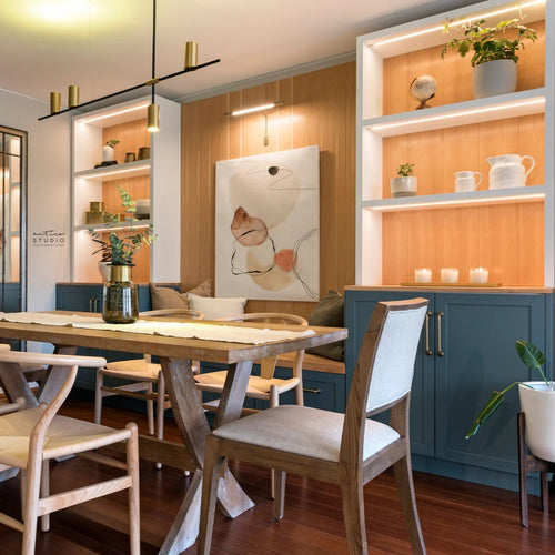 Alumbracuadro metal negro 43,5 cm LED 9W - MKAC0004