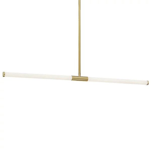 Lámpara colgante metal dorado vidrio empavonado 90x112 cm 8 W - TOLC0047