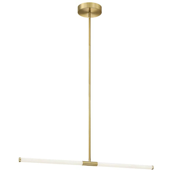 Lámpara colgante metal dorado vidrio empavonado 90x112 cm 8 W - TOLC0047