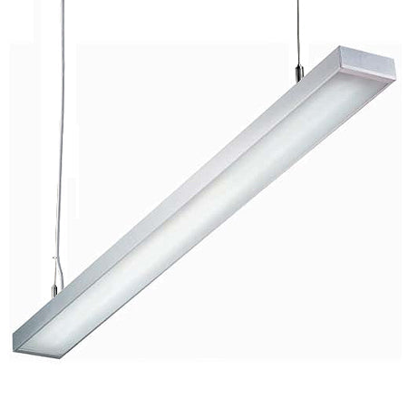 Lámpara colgante aluminio gris 90cx40 cm T5 - SNLC0006