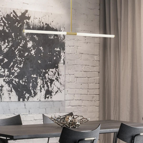 Lámpara colgante metal dorado vidrio empavonado 90x112 cm 8 W - TOLC0047