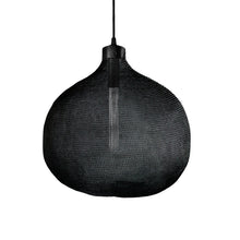 Cargar imagen en el visor de la galería, Lámpara colgante metal negro Ø40x51 cm E27 - ABLC0001
