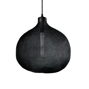 Lámpara colgante metal negro Ø40x51 cm E27 - ABLC0001