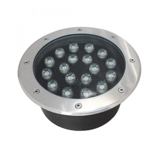 Foco piso acero exterior LED 18W - ANFO0016