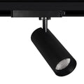 Foco metal negro para riel monofásico Ø6.5x220 cm LED 18W - ANFO0017