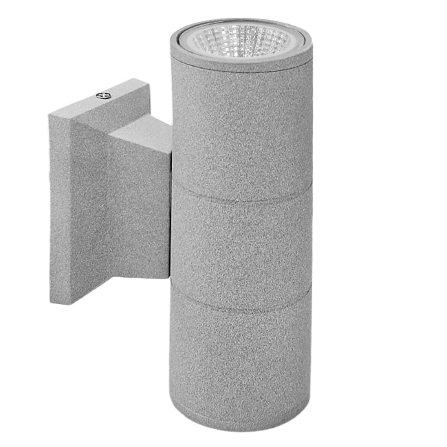 Foco gris claro  bidireccional LED 2X5W 3000 LED- ANFO0021