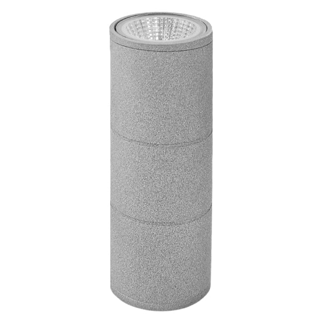 Foco gris claro  bidireccional LED 2X5W 3000 LED- ANFO0021