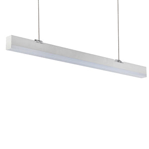 Lámpara colgante lineal blanco 1,20 mt. LED 40W