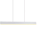 Lámpara colgante lineal blanco 90 x 6,5 cm LED 18W - ANLC0010