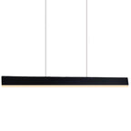 Lámpara colgante lineal negro 90 x 6,5 cm LED 18W - ANLC0011