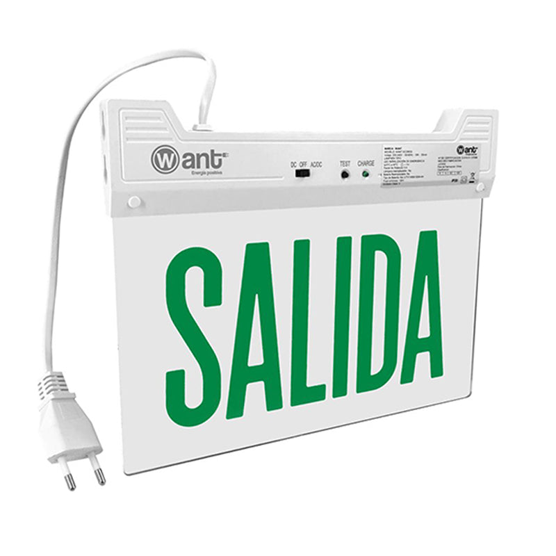 Equipo señalización emergencia 3w autonomía 3 horas - ANSE0001