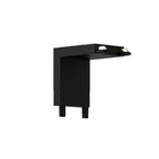 Unión tipo L vertical para riel magnético ultra slim negro - ARCO0005