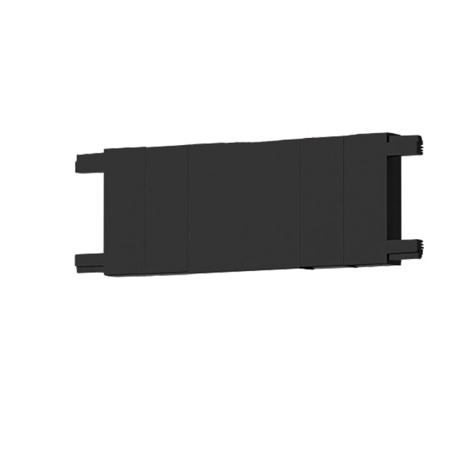 Unión tipo I horizontal para riel magnético ultra slim negro - ARCO0006