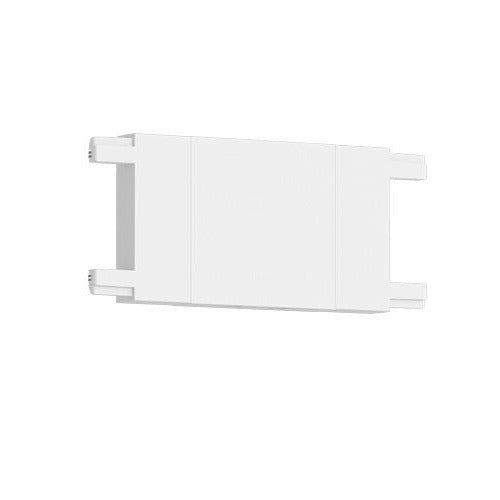Unión tipo I horizontal para riel magnético ultra slim blanco - ARCO0012