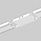 Unión tipo I horizontal para riel magnético ultra slim blanco - ARCO0012