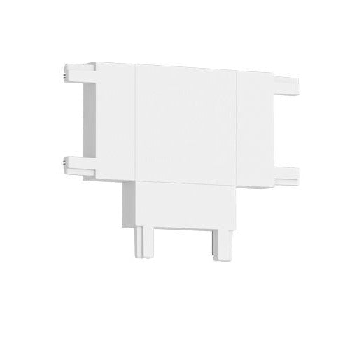 Unión tipo T horizontal para riel magnético ultra slim blanco - ARCO0014
