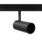 Foco metal negro para riel magnético LED 20W - ARFO0013