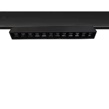 Foco metal negro para riel magnético LED 9W - ARFO0019
