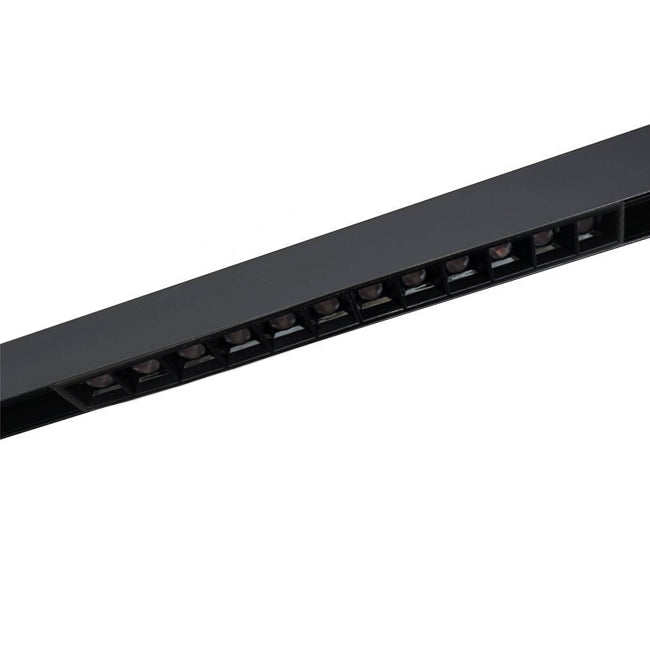 Foco metal negro para riel magnético LED 15W 220v - TDFO0007