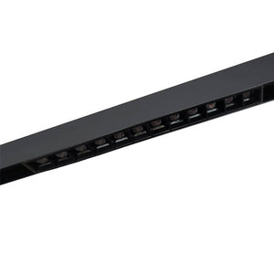 Foco metal negro para riel magnético LED 15W - TDFO0007