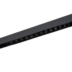 Foco metal negro para riel magnético LED 9W - ARFO0019