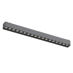 Foco fijo magnético ultra slim negro LED 18W - ARFO0030