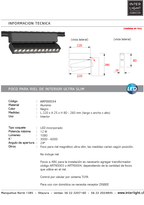 Foco dirigible magnético ultra slim negro LED 12W TUYA  - ARFO0034