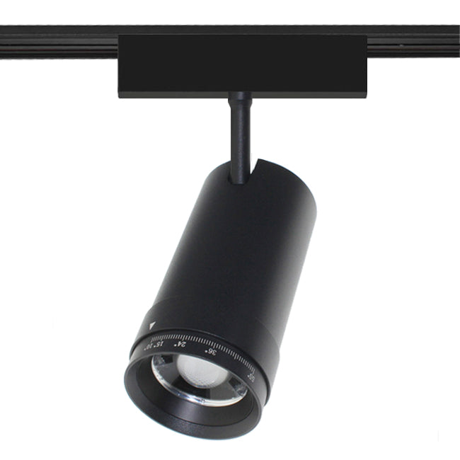 Foco dirigible magnético ultra slim negro agunlo ajustable LED 24W TUYA - ARFO0044