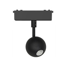 Cargar imagen en el visor de la galería, Foco dirigible magnético ultra slim negro LED 5W
