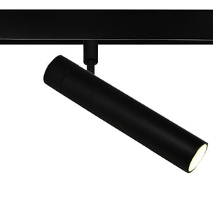Foco riel magnético metal color negro mate LED 4,5W - ARFO0050