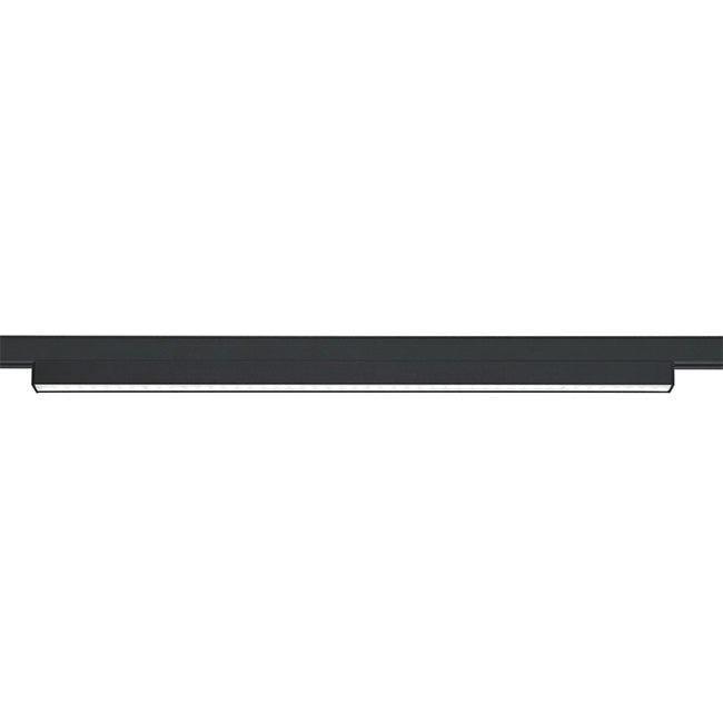 Foco metal negro para riel magnético LED 24W - ARFO0057