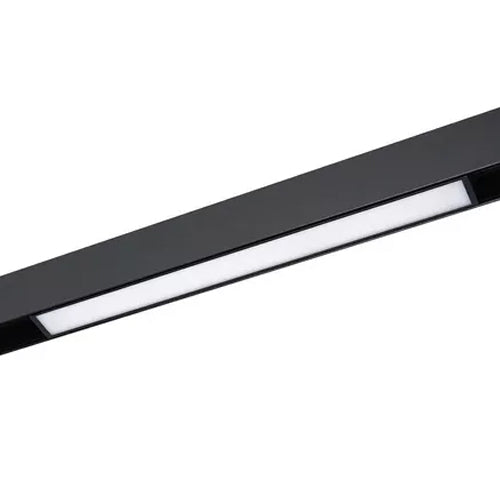 Foco metal negro para riel magnético LED 24W - ARFO0057