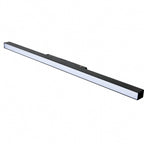 Foco metal negro para riel magnético LED 24W - ARFO0057