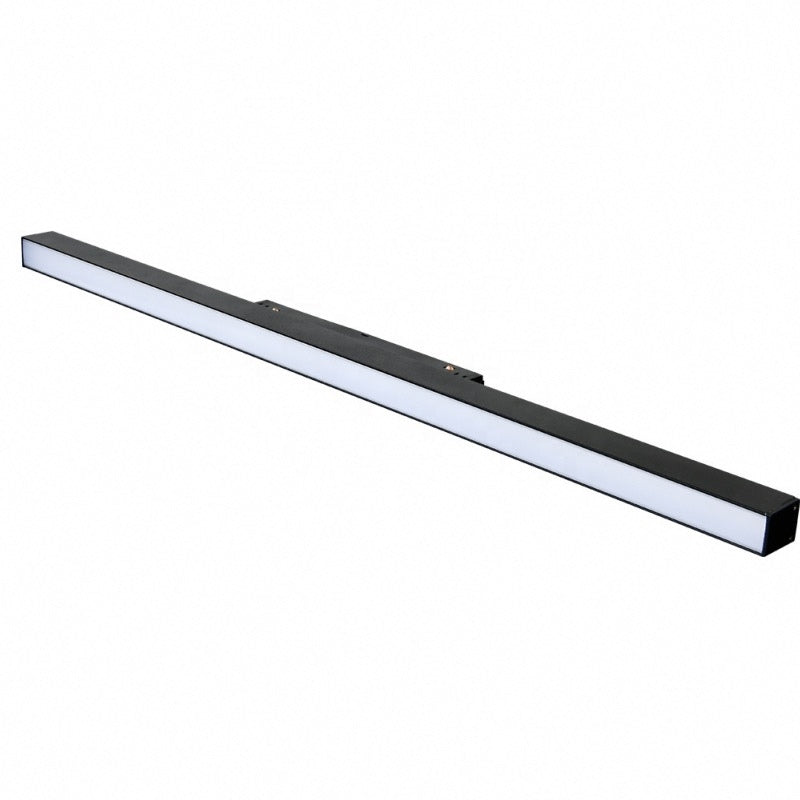 Foco metal negro para riel magnético LED 24W - ARFO0057