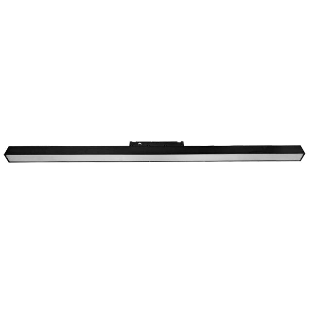 Foco metal negro para riel magnético LED 24W - ARFO0057