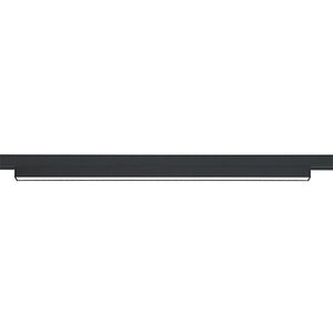 Foco metal negro para riel magnético LED 24W - ARFO0057