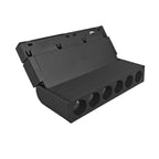 Foco dirigible magnético para riel aluminio negro LED 6W - ARFO0059