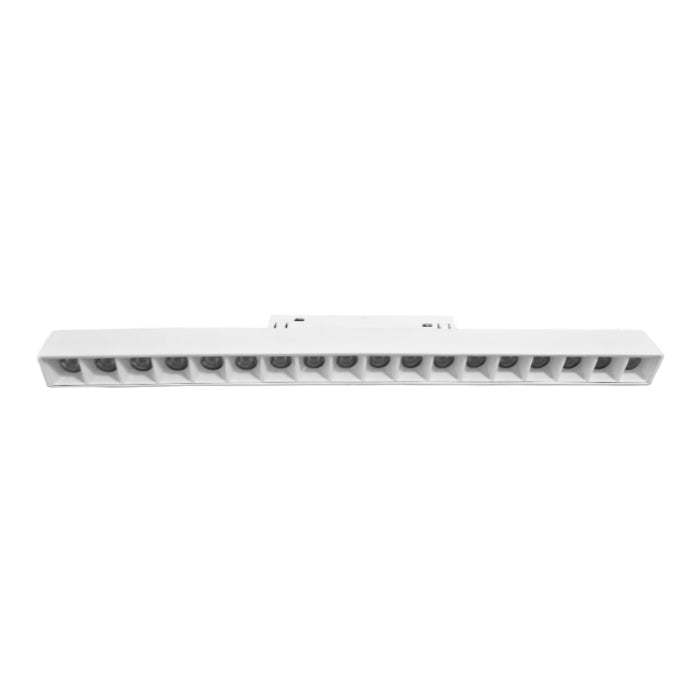 Foco para riel magnético aluminio blanco 32,8 cm LED 18W - ARFO0064