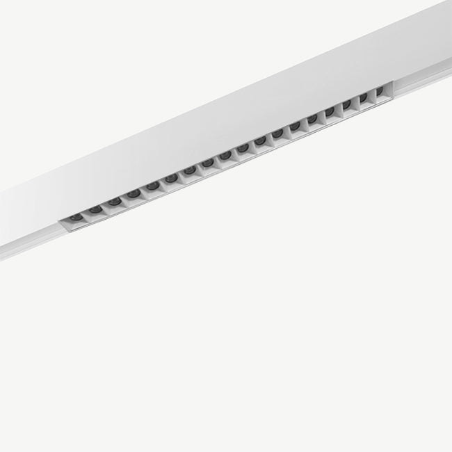 Foco para riel magnético aluminio blanco 32,8 cm LED 18W - ARFO0064
