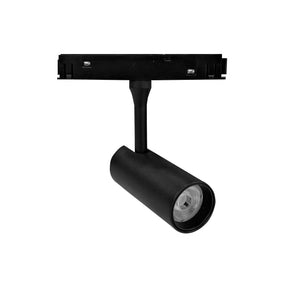 Foco para riel magnético aluminio negro Ø33 cm LED 7 W - ARFO0069