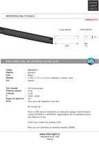 Foco fijo magnético ultra slim negro LED 24W TUYA - ARFO0071