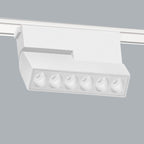 Foco abatible aluminio blanco para riel magnetico SLIM 11,5cm  LED 10W TUYA - ARFO0083