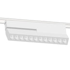 Foco abatible aluminio blanco para riel magnético SLIM 22cm 48v LED 20W TUYA - ARFO0084