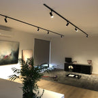 Foco dirigible magnético ultra slim negro angulo ajustable LED 18W TUYA  - ARFO0089