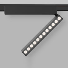 Cargar imagen en el visor de la galería, Foco dirigible magnético ultra slim negro LED 12W TUYA - ARFO0098
