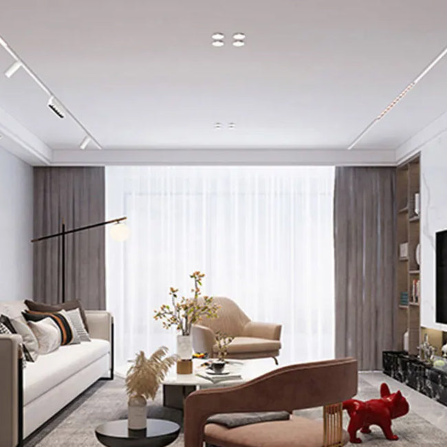 Foco riel metal magnético blanco 15W - ARFO0099