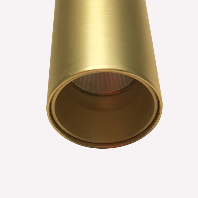 Lámpara colgante para riel magnético ultra slim aluminio bronce LED 4.5W TUYA - ARLC0031