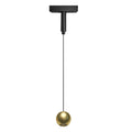 Lámpara colgante para riel magnético ultra slim aluminio oro LED 4.5W TUYA - ARLC0028