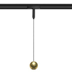 Lámpara colgante para riel magnético ultra slim aluminio oro LED 4.5W TUYA - ARLC0028